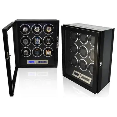 9 jam tangan wooden Watch Winder